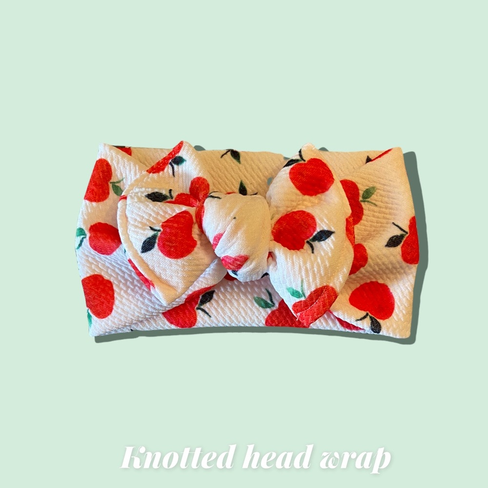 Knotted head wrap